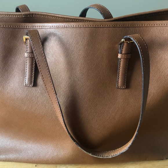 Michael Kors Jet Set large  saffiano leather  bag tote purse - Picture 2 of 10